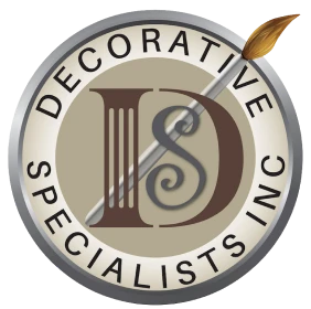Circular decorative specialists company logo